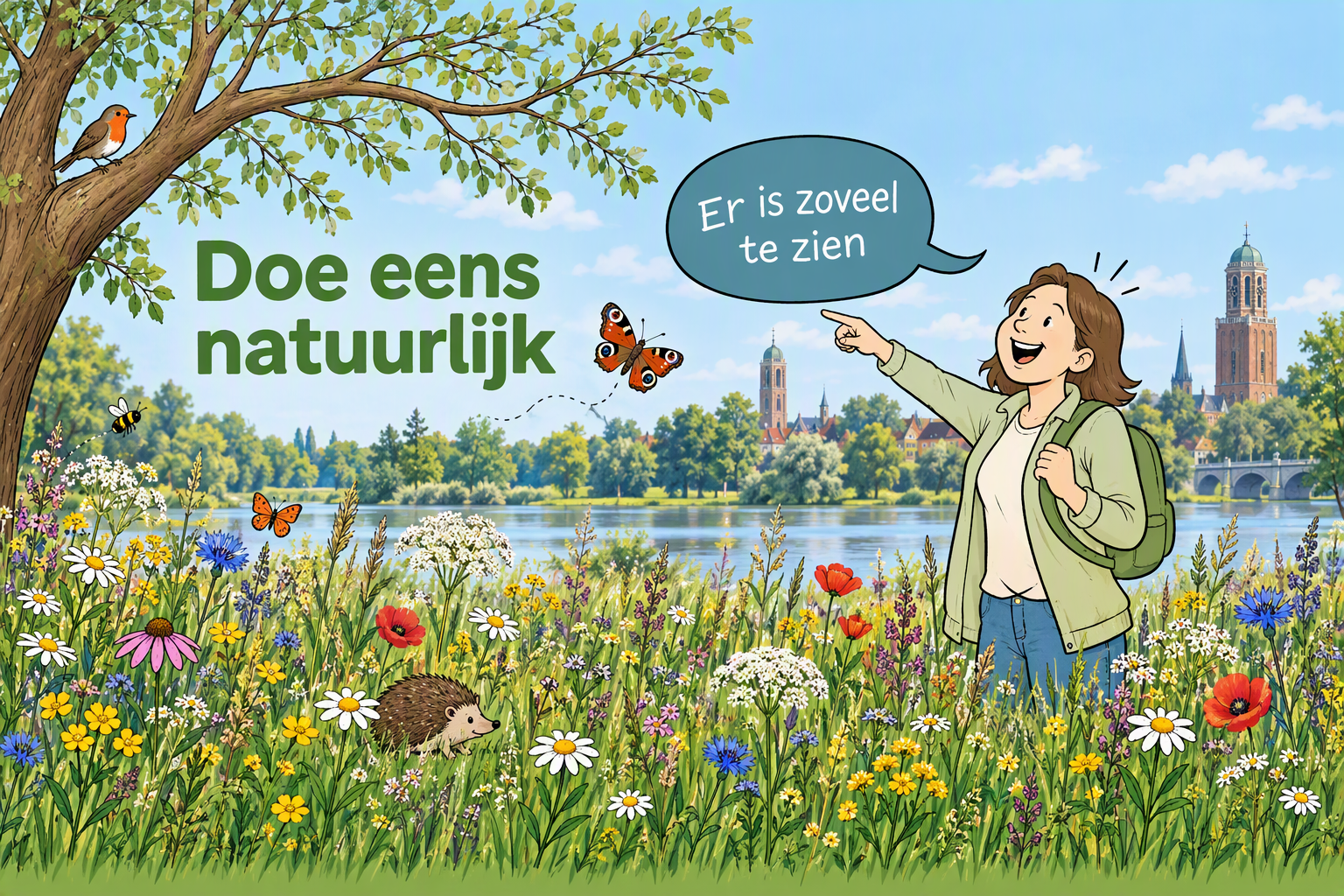 Er is zoveel te zien in de natuur